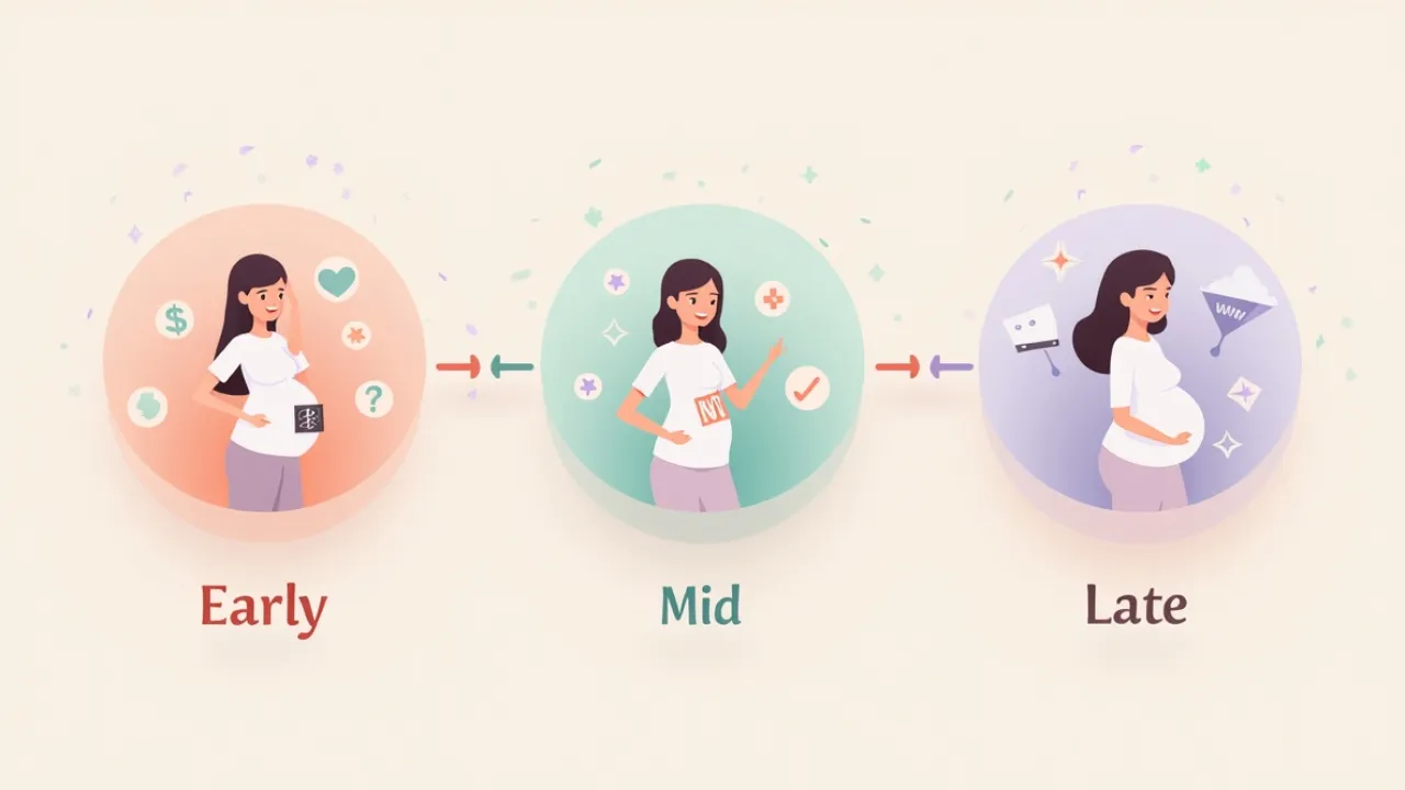 ماذا تعني كل مرحلة من مراحل الحمل؟ تعرفي عبر أداة الحساب